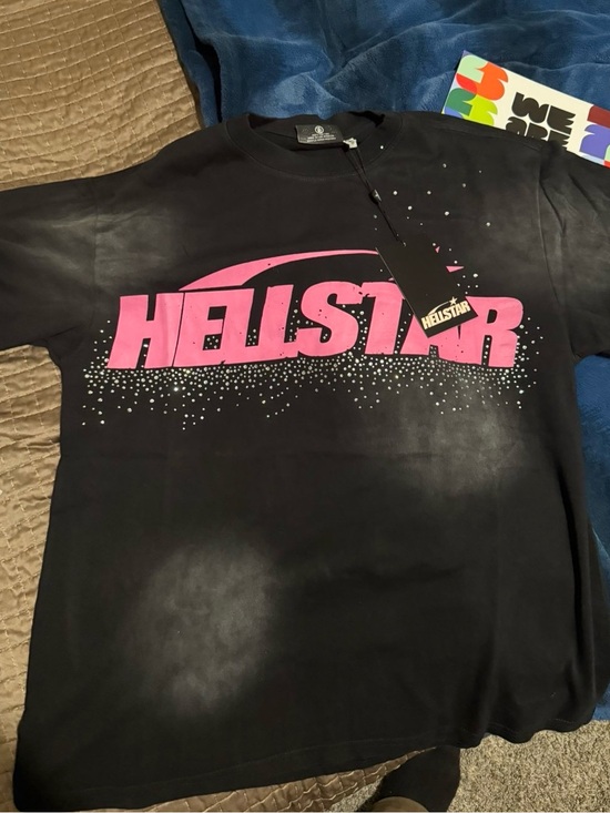 Other - Black Kids Graphic Tee with Pink Logo